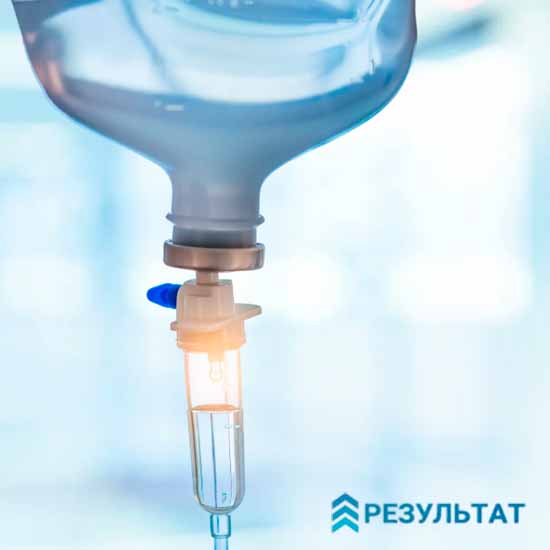 Медицинская капельница для детоксикации